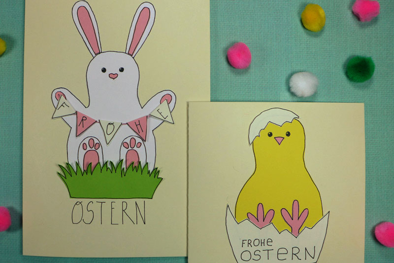 Gastbeitrag: Grußkarten Zu Ostern Basteln | Buttinette Blog