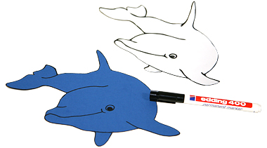 Delfin kostenloses schnittmuster Puppen und