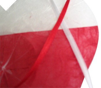 Muttertag Teelichtherz Schritt 6