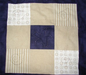 Patchworkdecke Motive