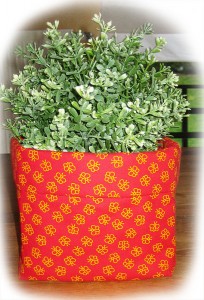 Blumentopf Überzug