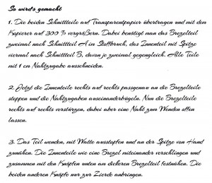Anleitung für die Breze