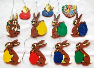 Hänger mit Ostermotiven