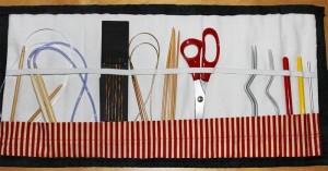 Tasche für Strickzubehör