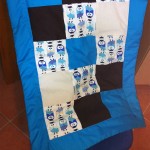 Babydecke mit Eulen von Anke E.