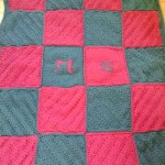 Selbstgestrickte Decke von Maria W.