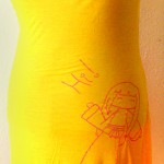 Wendetop in gelb von Jaqueline B.