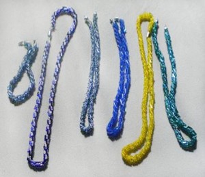 Bunte Perlenhalsketten von Petra D.