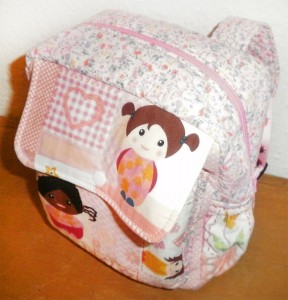 Rosafarbener Rucksack von Elisabeth S.
