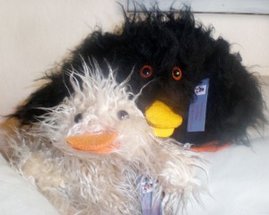 "Freaky Ducks"-Wärmflaschen von Ute B.
