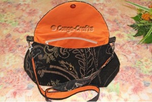 Handtasche aus Stoff