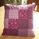 Kissenbezug 40x40 Patchwork-Technik