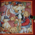 Teddybuch aus Stoff