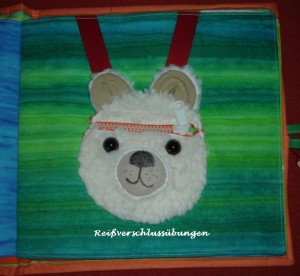 Teddybuch aus Stoff