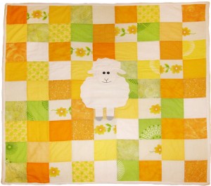 Niedliche Patchwork-Decke von Julia B.
