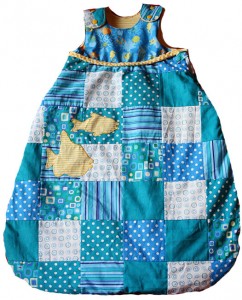 Selbstgenähter Baby-Schlafsack von Sommerelfe