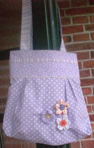 Lila Tasche von Anica K.
