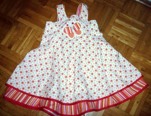 kleid-rot-weiss