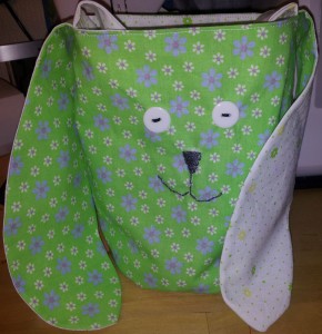 Nackenkissen und Hasentasche von Cathy E.
