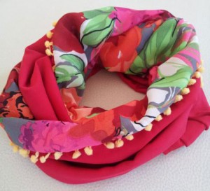 Loop-Schal und Kissen von Cathrin F. 