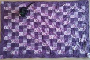 Patchworkdecke von Sandra