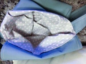 Wickeltasche innen