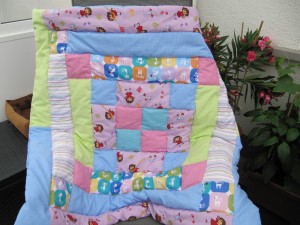 Patchwork-Babydecke von Stephanie D.