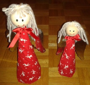 Weihnachtsengel von Bianca J.
