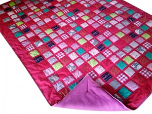 Patchworkdecke im Romantiklook von Ursula T.