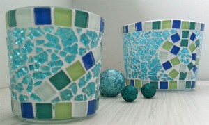 Softglas- und Crackle-Mosaik von Mandy D.