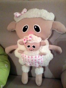 Schaf Kuscheltier 1