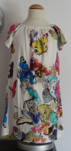 Kinderkleidchen Schmetterlinge 1