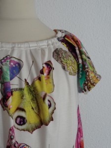 Kinderkleidchen Schmetterlinge 2
