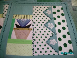 Patchwork Blume