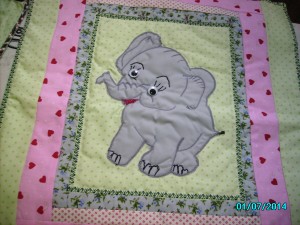Patchwork Elefant
