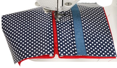 Kosmetiktasche nähen Schritt 6