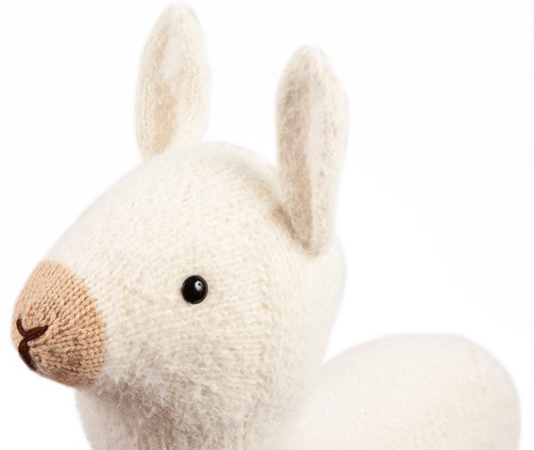Anleitung: Lama-Kissen stricken - buttinette Blog