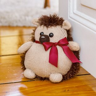 Türstopper Igel stricken