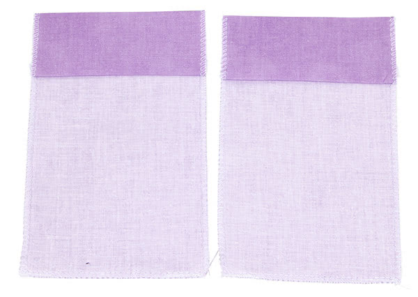 Lavendelsäckchen nähen - Schritt 2