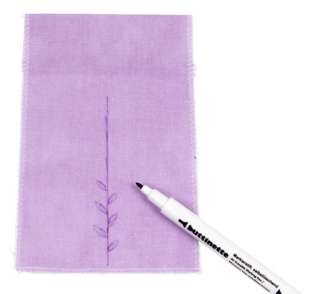 Lavendelsäckchen nähen - Schritt 3