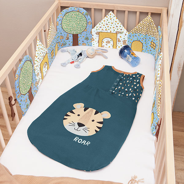 Bettumrandung nähen