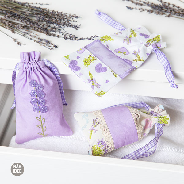 Lavendelsäckchen nähen