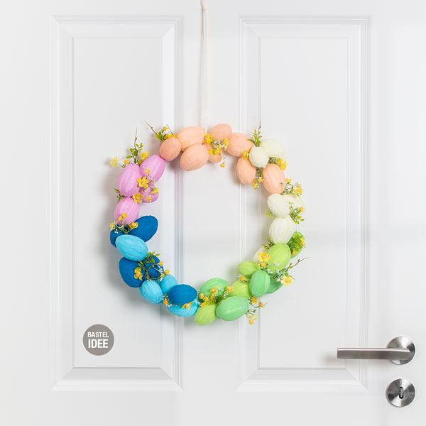 Eierkranz basteln