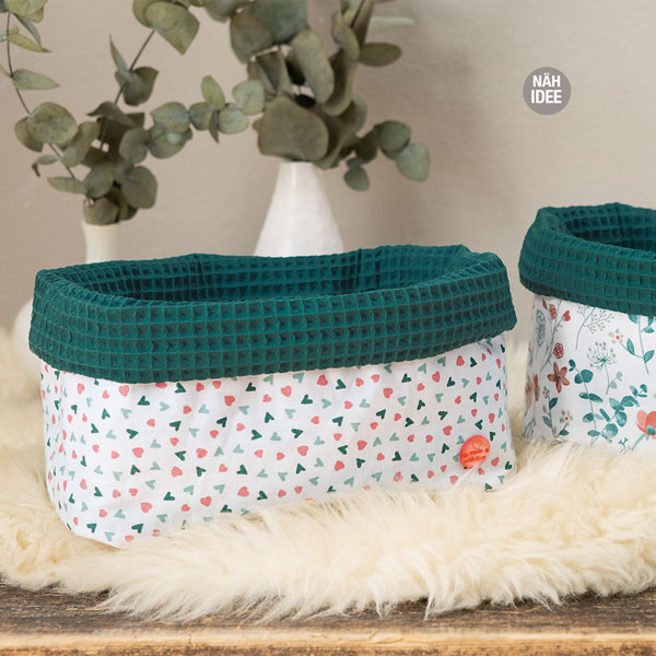 Stoffkörbchen nähen