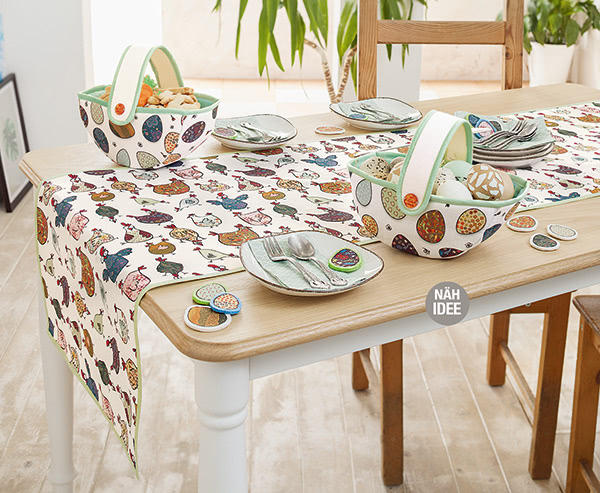 Osterkörbchen nähen Osterkörbchen nähen