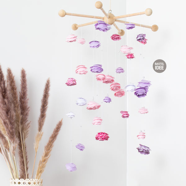 Rosenmobile basteln Rosenmobile basteln