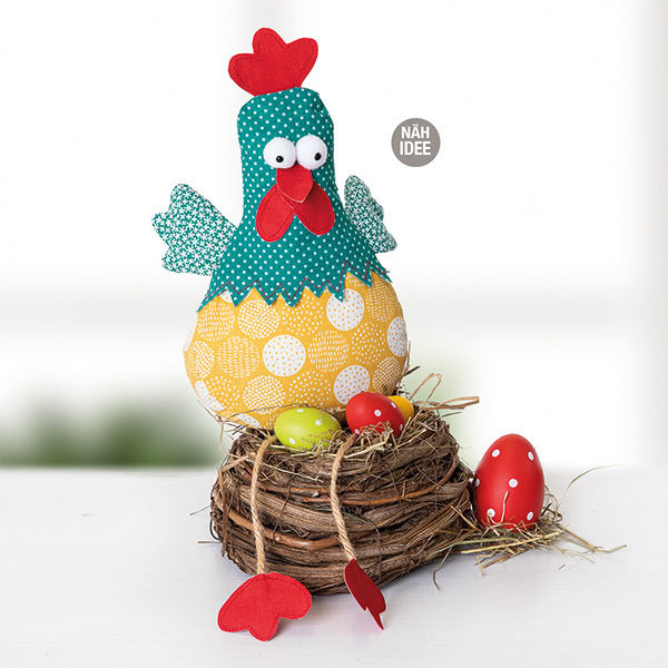 Verrücktes Huhn nähen Verrücktes Huhn nähen