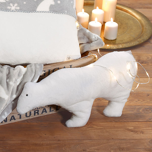 Eisbär-Kissen nähen