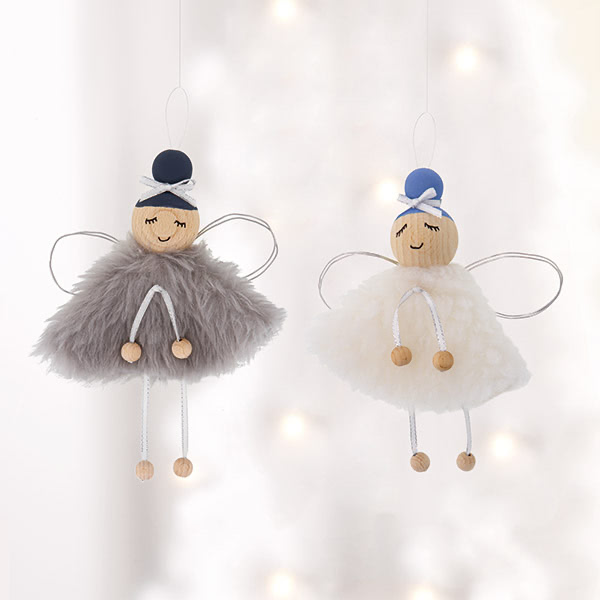 Weihnachtliche Engel basteln