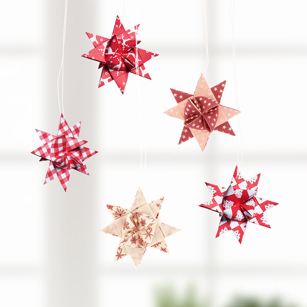 Fröbelsterne basteln